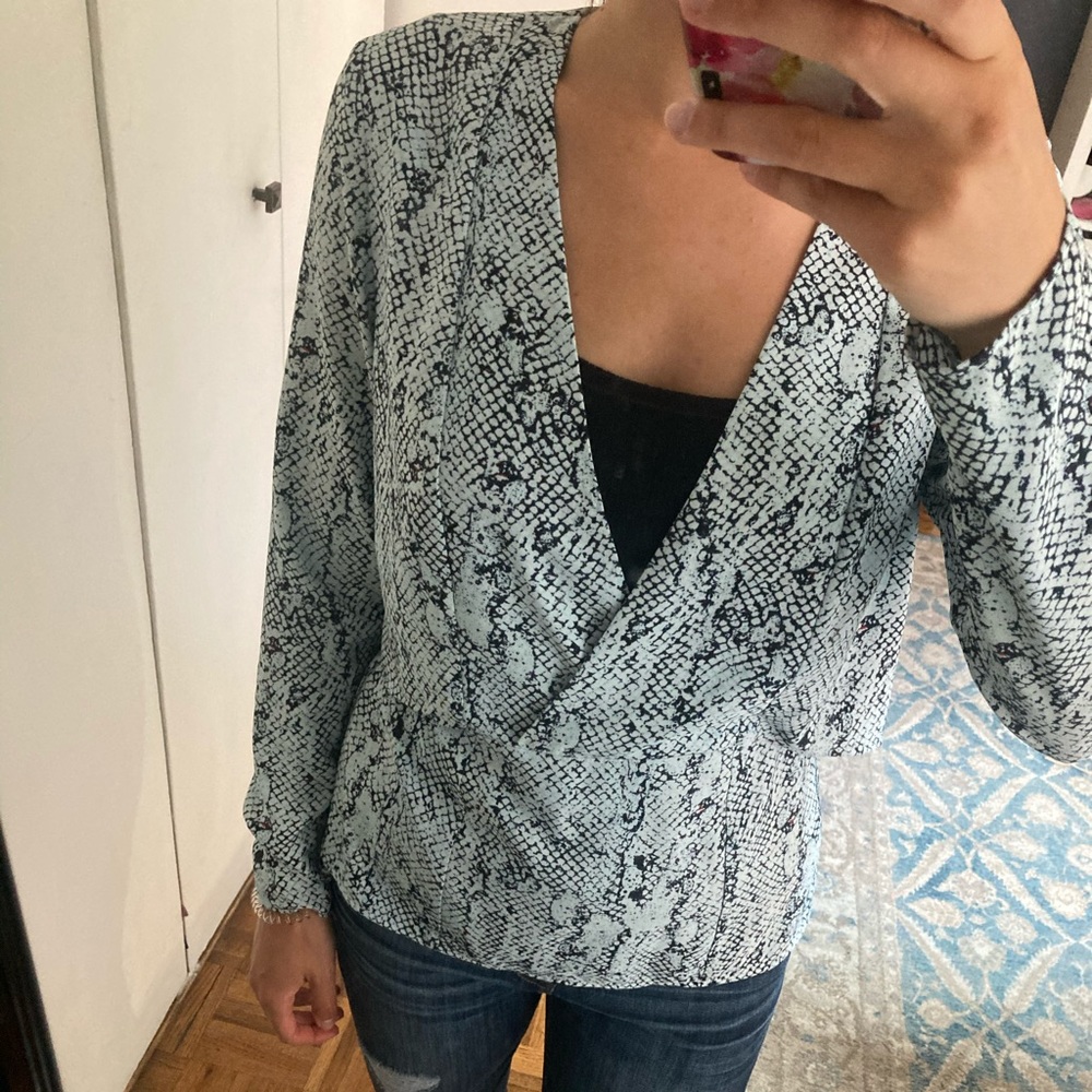Cooper and Ella Long sleeve blouse size XS